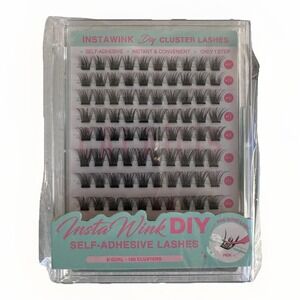 100Pcs CALAILIS Self-Adhesive Eyelashes D Curl Eyelash Extensions Multi-Layered